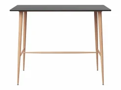 Best Clicnbuy Mesa alta de cocina 120x60x105 cm Negro
