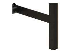 Online vidaxl Mesa alta de hierro y madera maciza de acacia 180x70x107 cm Color natural claro