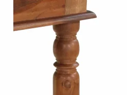 Best Mesa alta de madera maciza de acacia 120x60x107 cm Mesa Alta