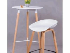 Nest Dream Mesa alta estilo nórdico (102cm) - Palermo -