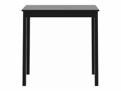 Hot Mesa alta negra de MDF 115x55x107 cm ES726050 Negro