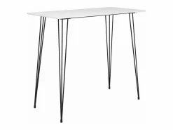 Sale vidaxl Mesa alta y taburetes de bar 7 piezas y gris Blanco