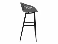 Sale vidaxl Mesa alta y taburetes de bar 7 piezas y gris Blanco