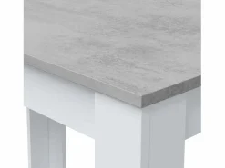 Online Mesa auxiliar Cloe para Cocina/Salón Artik y Cemento 78x109x67 cm Mesa De Comedor