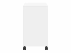 Outlet Mesa auxiliar con ruedas madera ingeniería 50x30x55 cm Mesa Auxiliar