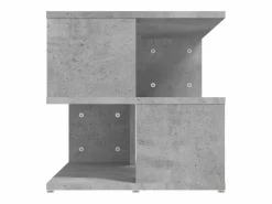 Clicnbuy Mesa auxiliar de aglomerado hormigón 40x40x40 cm
