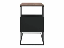 Hot Mesa auxiliar de madera contrachapada 55x36x59,5 cm Mesa Auxiliar