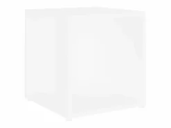 Hot Mesa auxiliar de madera contrachapada 33x33x34,5 cm Mesa Auxiliar