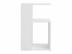 Sale vidaxl Mesa auxiliar de madera contrachapada 36x30x56 cm Blanco