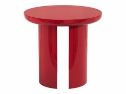 Clearance Mesa auxiliar de MDF - lacado - DERLALI Colección Rouge Passion|Mesa Auxiliar