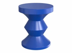 Online Vente-unique Mesa auxiliar de metal - Color: - ZOLIMI Azul