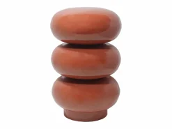 Discount Vente-unique Mesa auxiliar de metal - Color: - SANIYA Terracota
