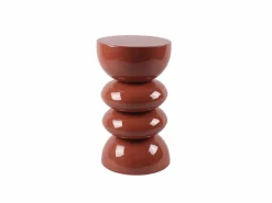 Best Vente-unique Mesa auxiliar de metal - brillante - GALENI Terracota