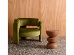 Sale Sweeek Mesa auxiliar de metal terracotta Terracota