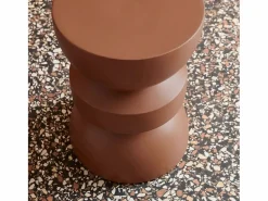 Sale Sweeek Mesa auxiliar de metal terracotta Terracota