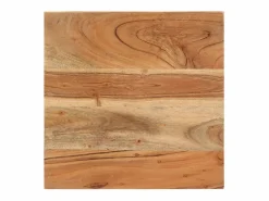 Clearance Mesa auxiliar madera maciza de acacia 35x35x55 cm Mesa Auxiliar