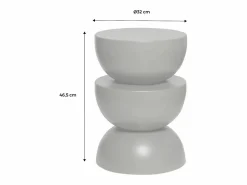 Mesa auxiliar o mesita de metal Mesa Auxiliar
