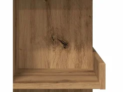 Outlet Mesa bar con estante almacenaje roble artisan 100x50x101,5 cm Mueble Bar