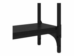 Clearance Mesa Consola con estante Roble 75 x 22.5 x 75 cm Consola