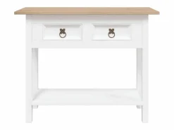 New Mesa consola Corona Range de pino mexicano 90x34,5x73 cm Consola