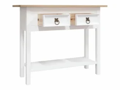 New Mesa consola Corona Range de pino mexicano 90x34,5x73 cm Consola
