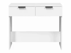 Clicnbuy Mesa consola de madera contrachapada 90x36x75 cm