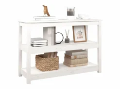 Best Mesa consola de madera maciza de pino 110x40x74 cm Consola