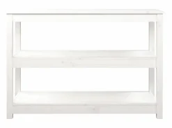 Best Mesa consola de madera maciza de pino 110x40x74 cm Consola