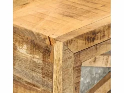 Best Mesa consola de madera maciza de mango 110x30x76 cm Consola