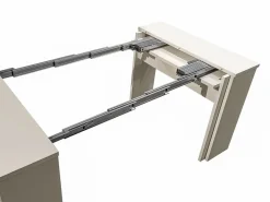 Outlet Vente-unique Mesa consola extensible 12 cubiertos - 6 extensiones - - ONEGA Beige