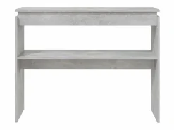 New Mesa consola madera contrachapada hormigón 102x30x80 cm Consola