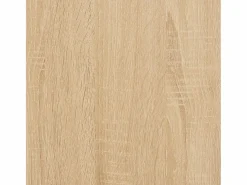 Online Clicnbuy Mesa consola madera de ingeniería roble Sonoma 75x19,5x75 cm Marru00f3n