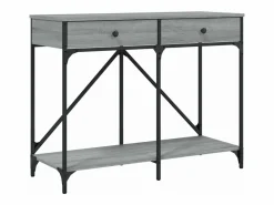 Mesa consola madera de ingeniería Sonoma 100x39x78,5 cm Consola