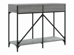 Mesa consola madera de ingeniería Sonoma 100x39x78,5 cm Consola