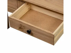 Best Mesa consola madera maciza pino Panamá Range 110x40x72 cm Consola