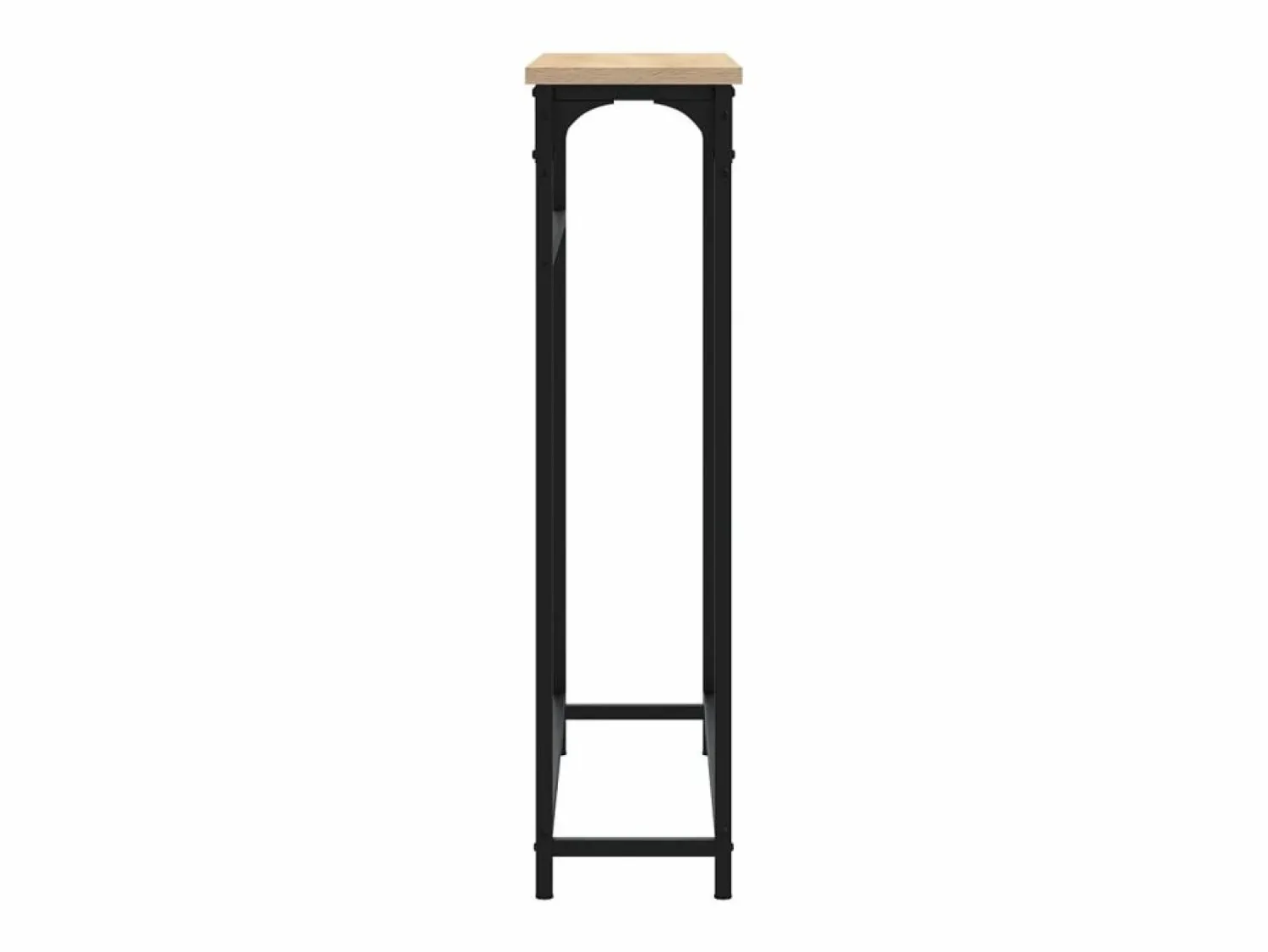 vidaxl Mesa consola roble Sonoma 75x19,5x75 cm madera de ingeniería