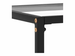 Mesa consola vidrio templado 60x35x75 cm Consola