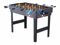 Hot Mesa de Air Hockey, SucceBuy 4 en 1, 122 cm, para Jugar al Air Hockey, al Futbolín, al Tenis de Mesa y al Billar Negro / Verde