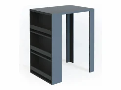 Outlet Mesa de bar antracita 57x80x106 Mueble Bar