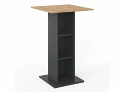 Sale Vicco Mesa de bar antracita 70x70x109 rodeo Gris antracita