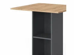 Sale Vicco Mesa de bar antracita 70x70x109 rodeo Gris antracita