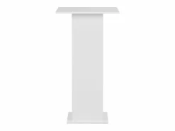 Clicnbuy Mesa de bar blanca 60x60x110 cm