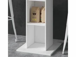 Best Vicco Mesa de bar 70x70x109 rodeo Blanco