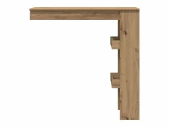 Clearance Mesa de bar de pared contrachapada roble artisan 102x45x103,5cm Mueble Bar