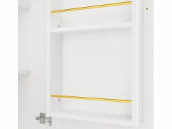 Discount Mesa de bar giratoria con 3 puertas, isla de cocina con almacenaje - tablero extensible (138-204)x39x102 cm - Mueble Bar