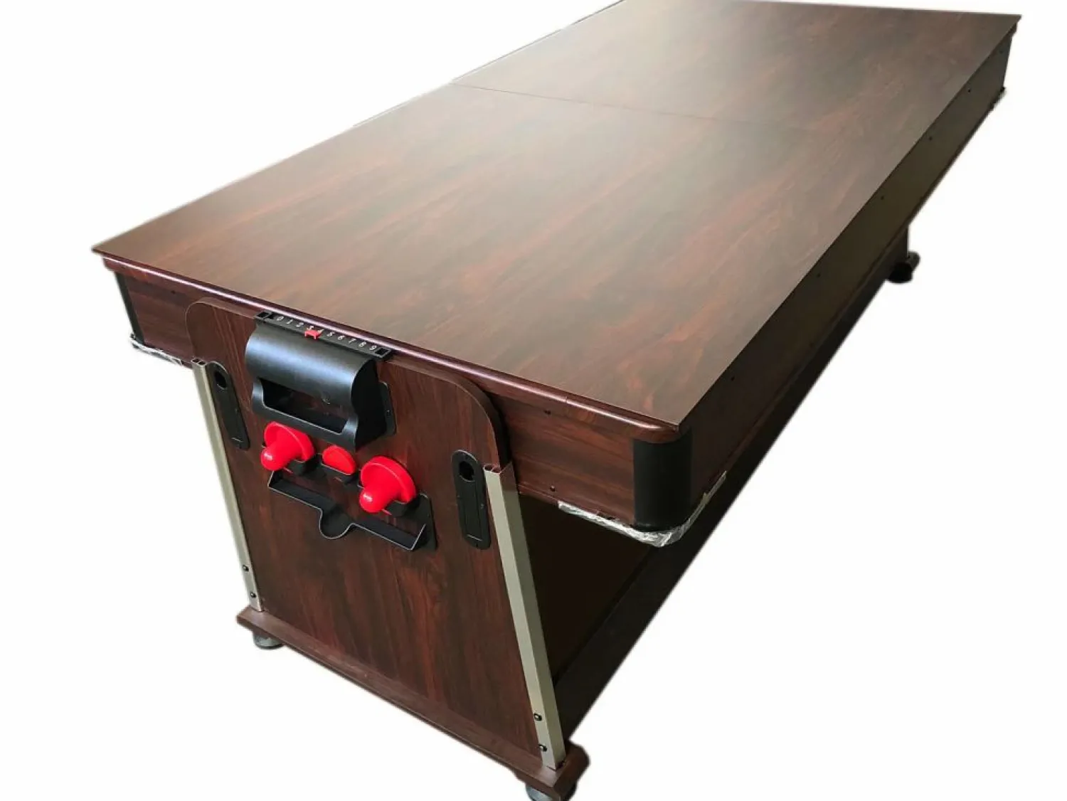 ELITESHOPPING Mesa de Billar 7 pies Multijuego Air Hockey + Ping Pong – Stark