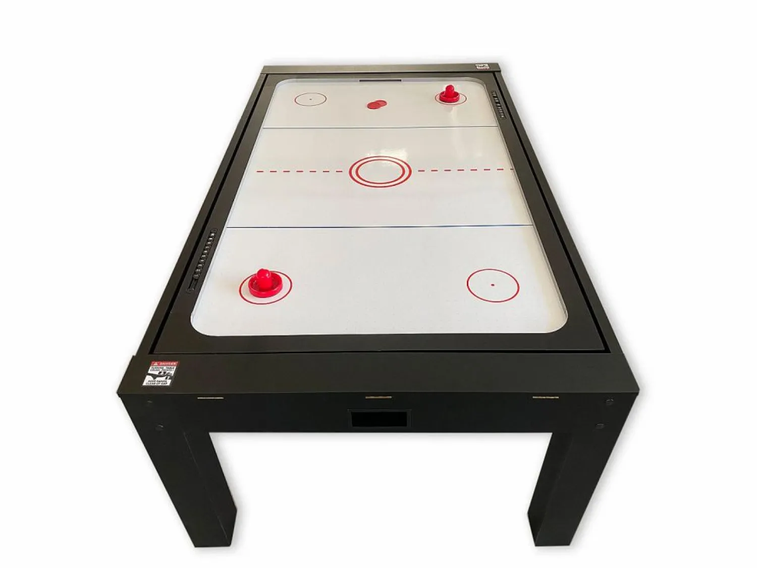 Discount ELITESHOPPING Mesa de billar 7 pies Multijuego rojo Air Hockey + Mesa de Tenis + Mesa - Rocket Marru00f3n