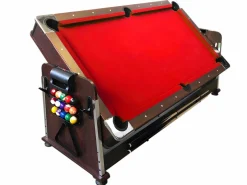 ELITESHOPPING Mesa de Billar 7 pies Multijuego Air Hockey + Ping Pong – Stark