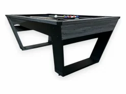 ELITESHOPPING Mesa de billar 7 pies negra de diseño – Scorpion