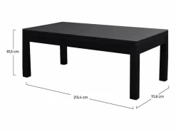 Discount Mesa de billar convertible negra con alfombra - Eddie Billar